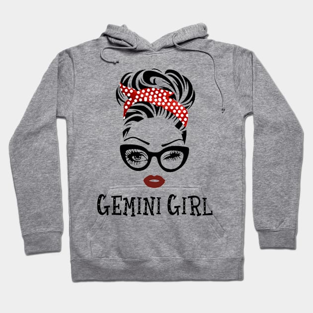 Gemini Girl Gift - Gemini Girl Hoodie by BTTEES